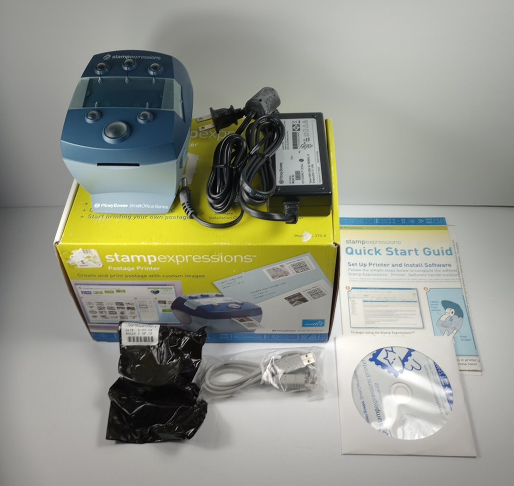 NEW - STAMP EXPRESSIONS POSTAGE PRINTER MODEL 770-8
